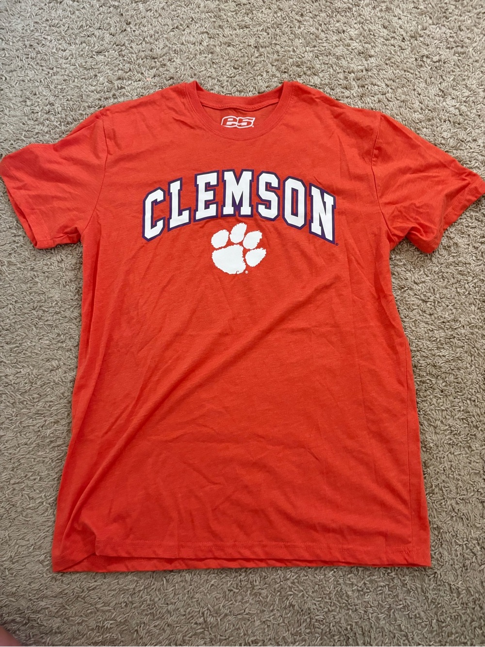 Clemson Short Sleeve Graphic Tee - Orange